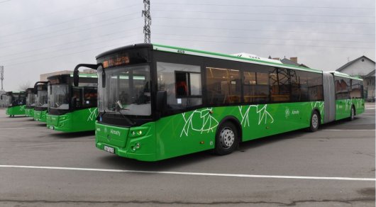 Алматының автобус паркі 100 пайызға жаңарады 