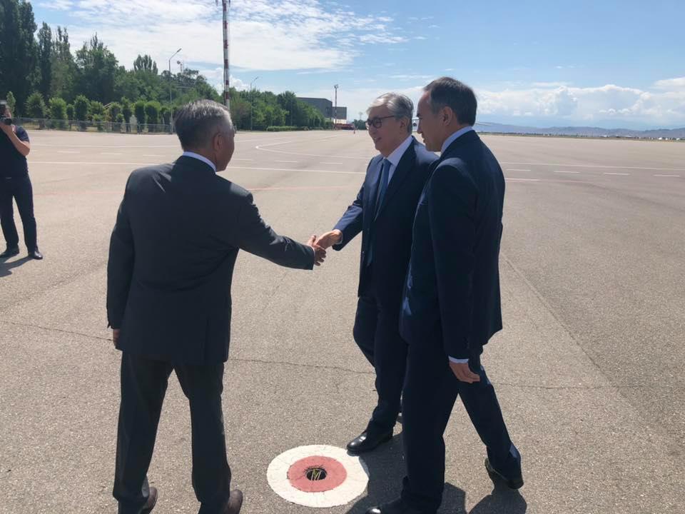 Президент Казахстана прибыл в Тараз