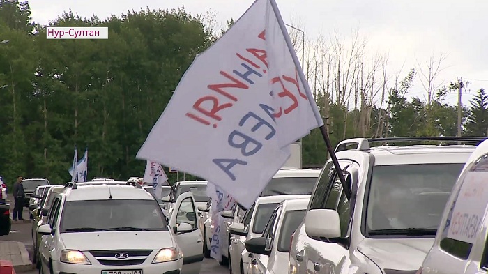 Автопробеги в трех городах организовали сторонники Дании Еспаевой