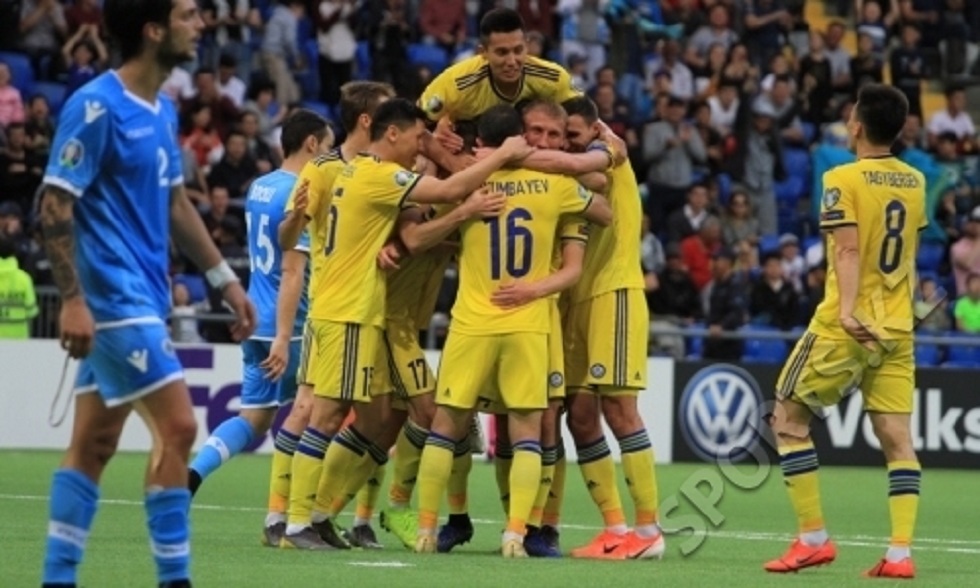 Футбол: сборная Казахстана разгромила команду Сан-Марино