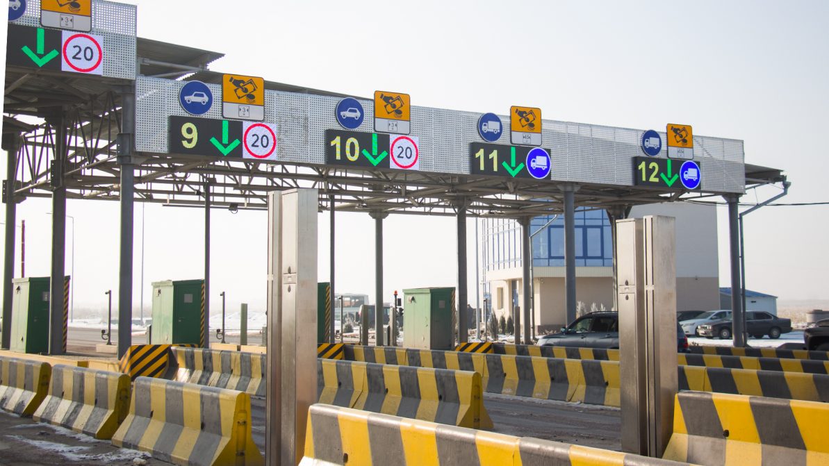 Дифференцированный тариф на проезд по платным дорогам Казахстана действует с 19 июня