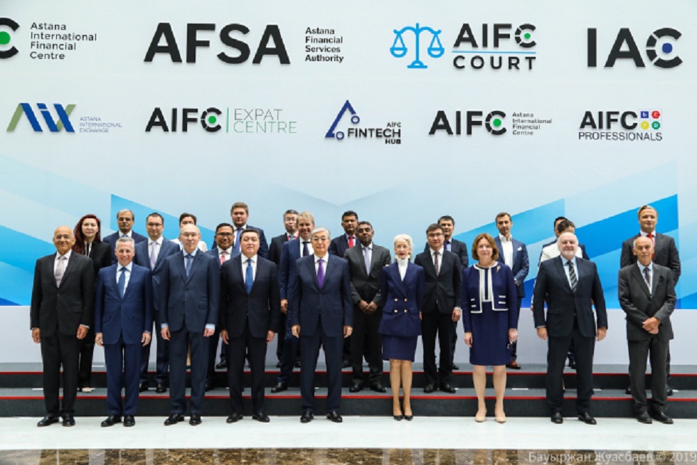Президент Казахстана открыл здание Международного арбитражного центра МФЦА