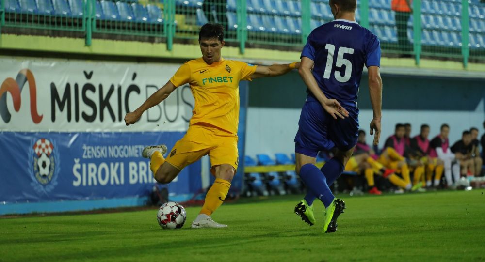 Алматинский "Кайрат" победил в гостях в первом матче Лиги Европы