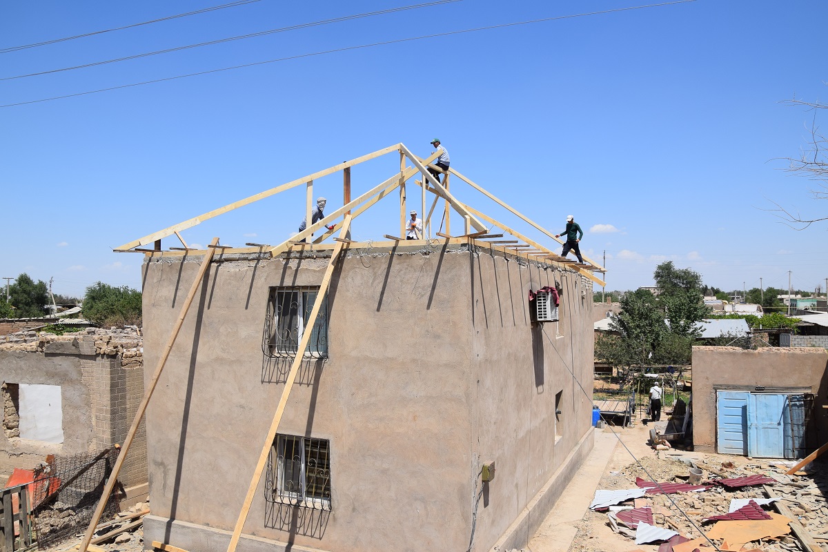 5776 домов восстановлены в Арыси