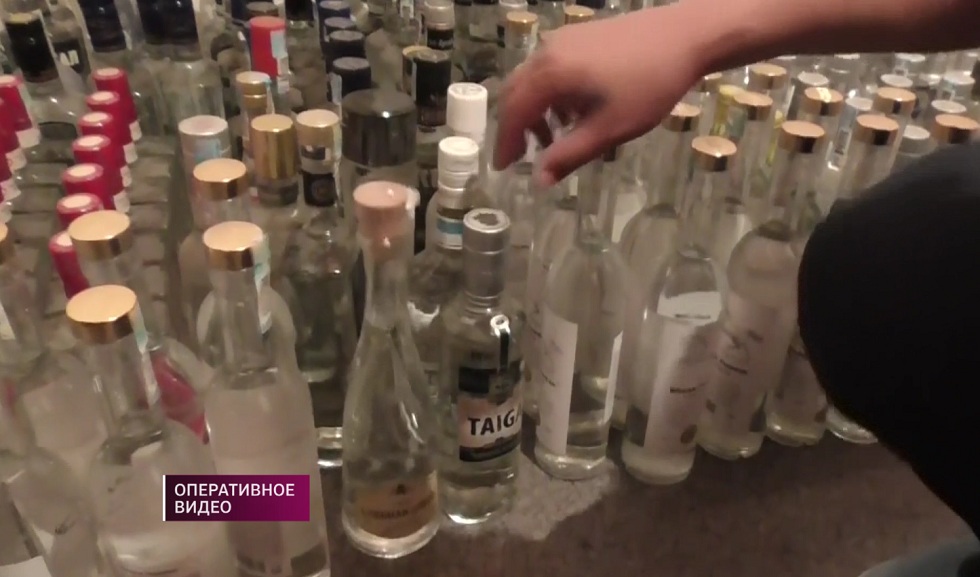 "Элитный" алкоголь производили в подпольном цехе в Алматы