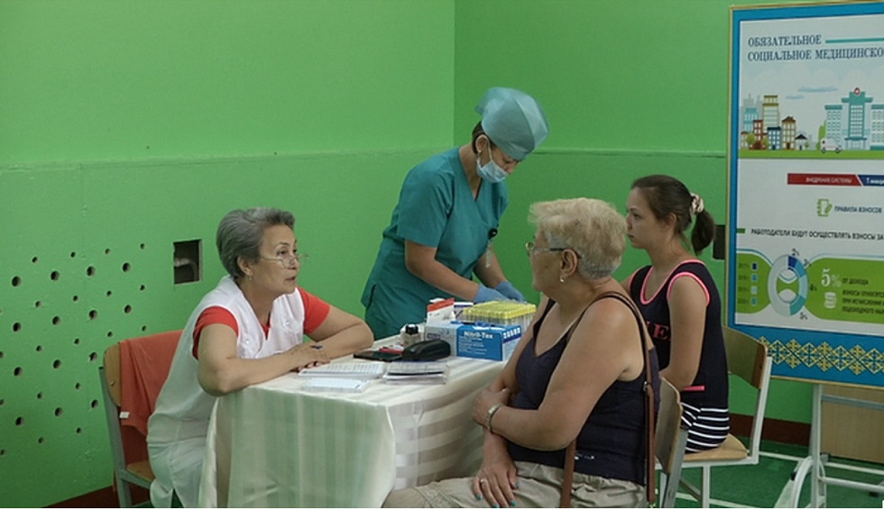Активными участниками акции здоровья стали пенсионеры в Алматы