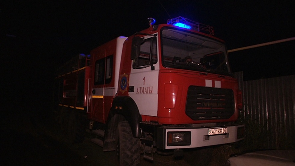 Сухостой горел в Талгарском районе