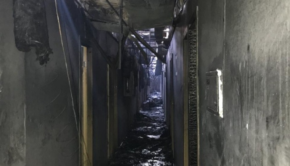 Пожар в отеле Одессы: 9 человек погибло