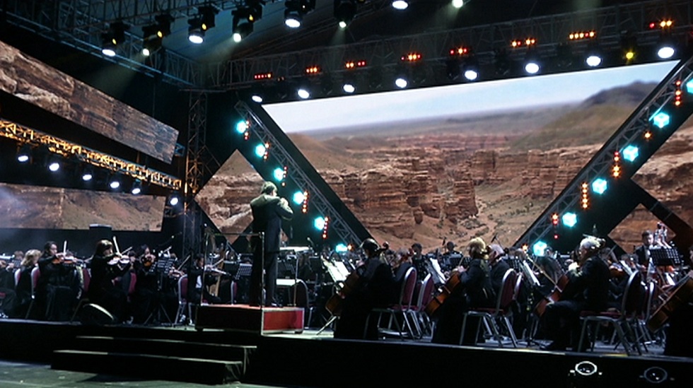 Концерт классической музыки прошел на Көк-Төбе в Алматы