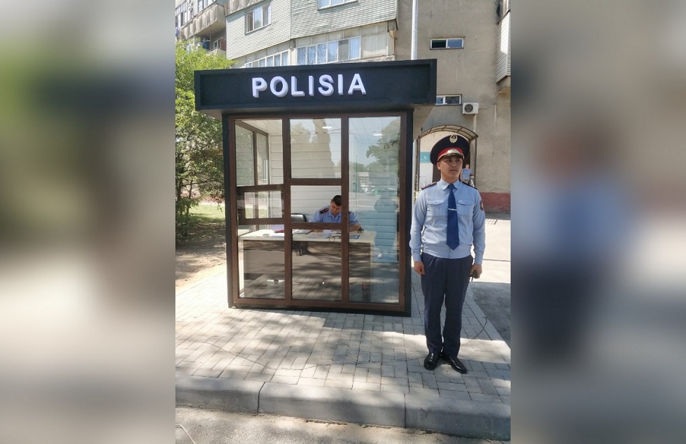 Новые пункты полиции появились в Алматы
