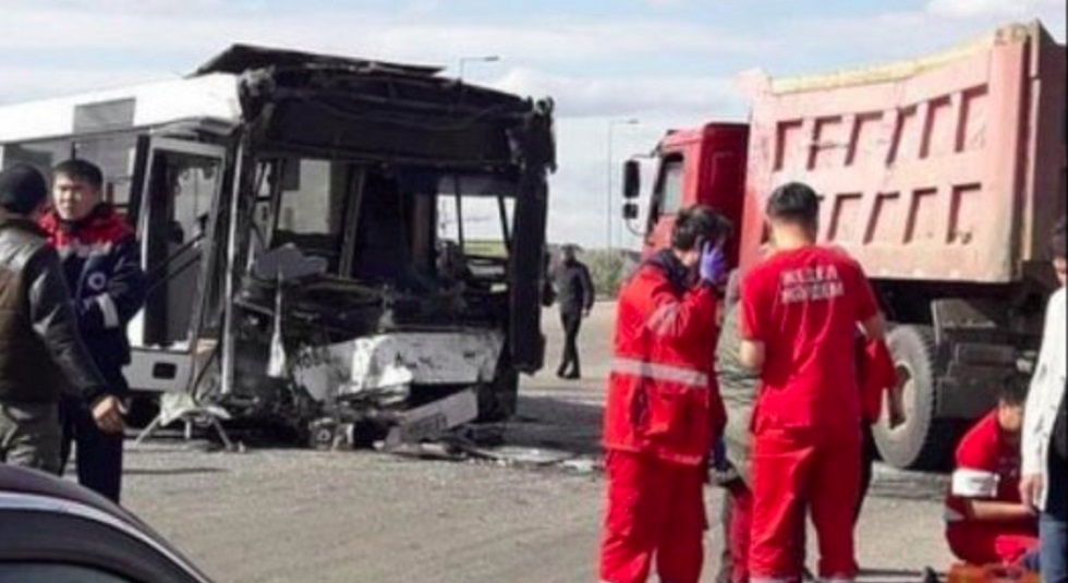 22 человека пострадали в результате ДТП с автобусом в Нур-Султане