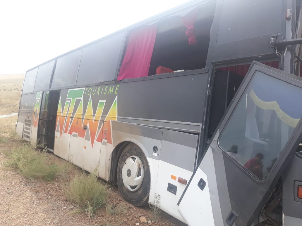 ДТП с автобусом в Алматинской области: пострадали дети