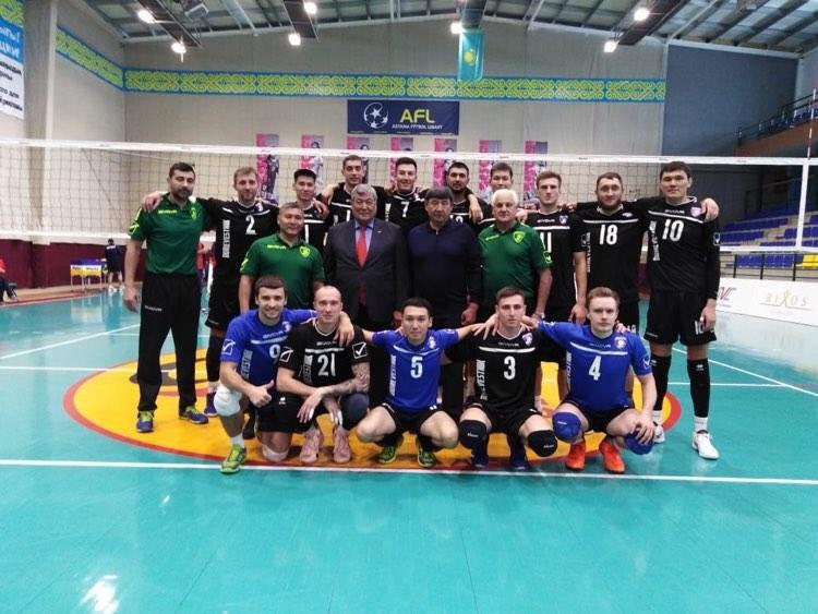 Волейбольная команда из Алматы вышла в финал Кубка республики