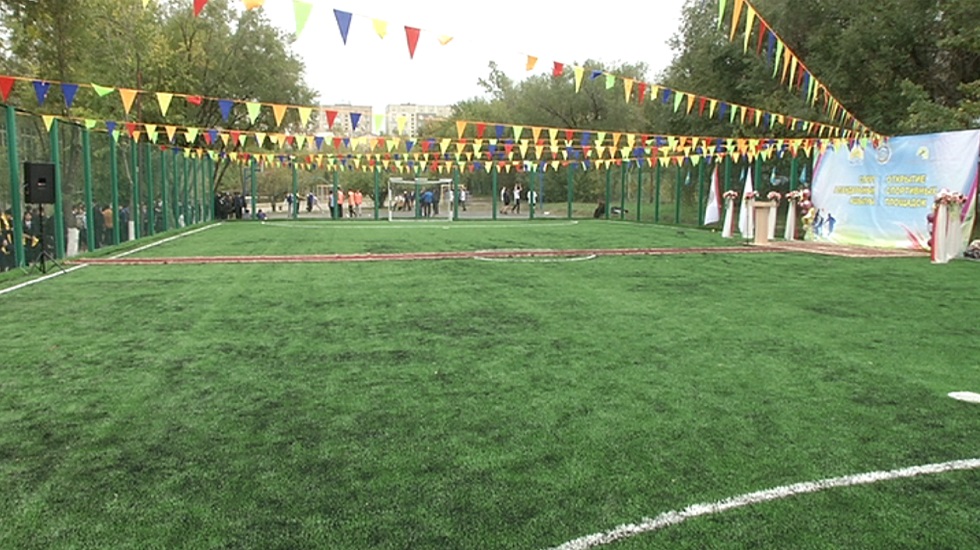 Новый спорткомплекс открылся в Ауэзовском районе Алматы