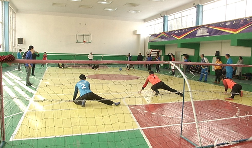 Конкурс по голболу среди незрячих спортсменов прошёл в Алматы