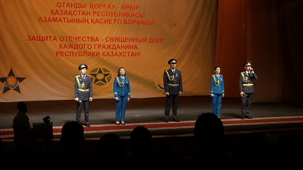 Национальную гвардию "Улан" пополнили 50 новобранцев из Алматы