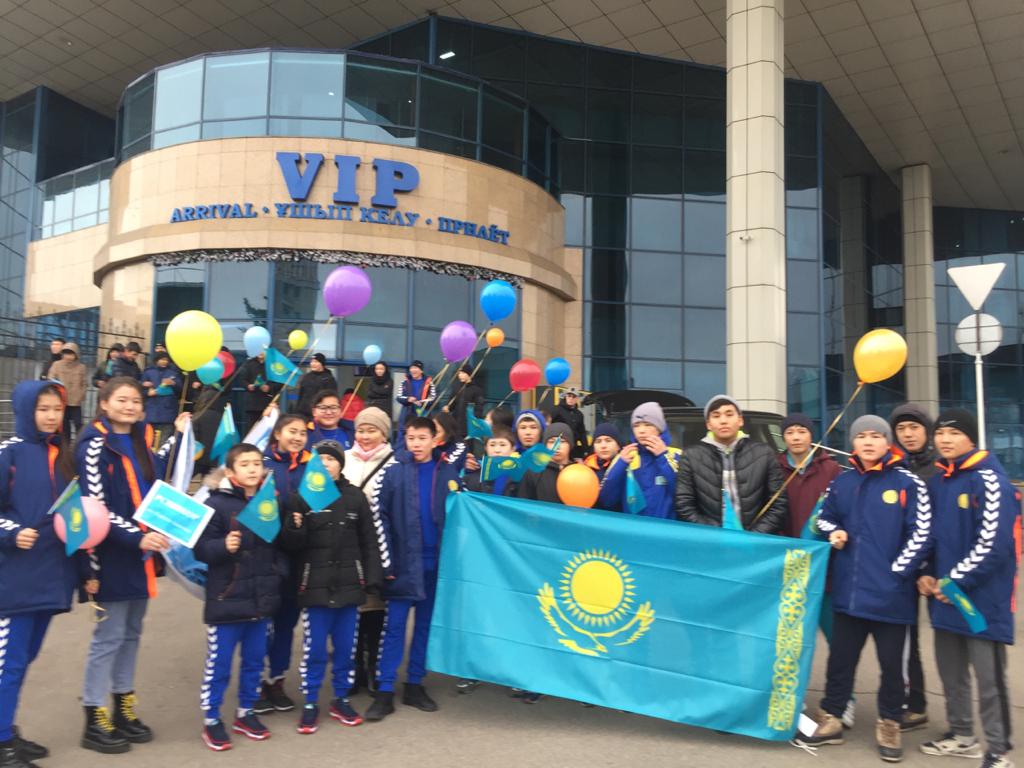 В Алматы вернулись с победой участники Сурдлимпийских игр