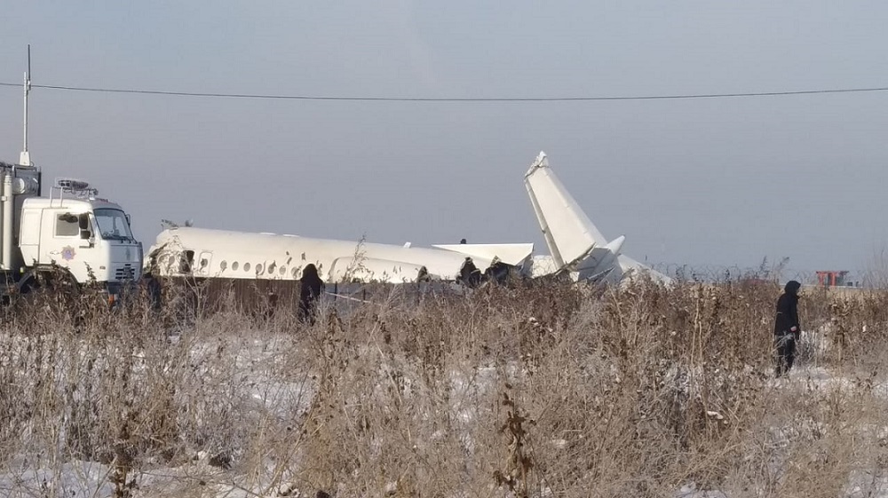 Крушение самолета произошло близ Алматы - есть жертвы