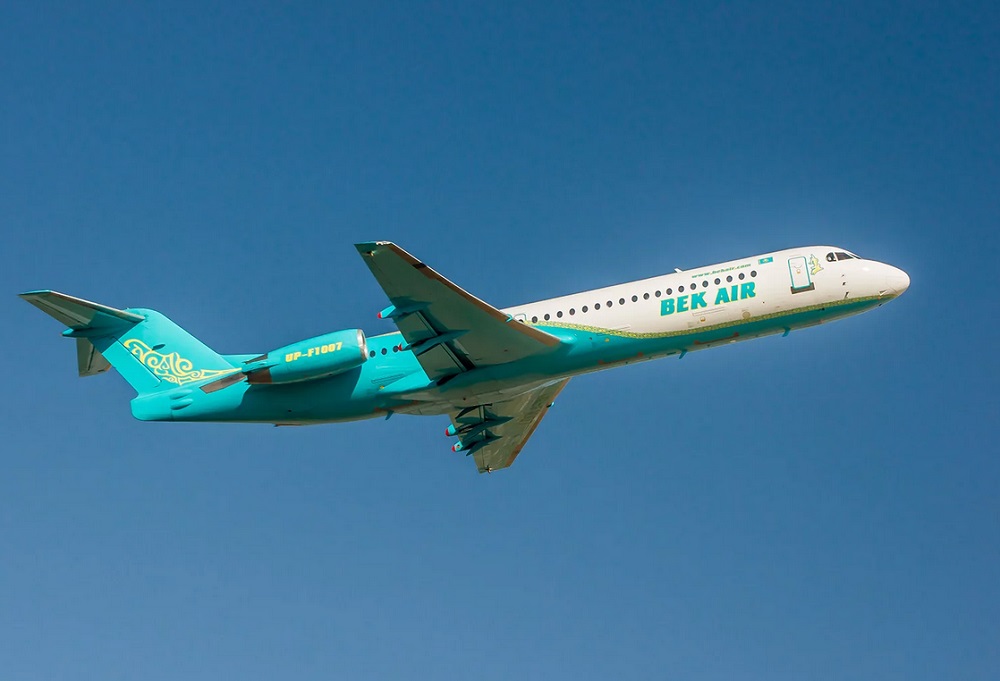 В Казахстане приостановили полеты авиакомпании Bek Air 