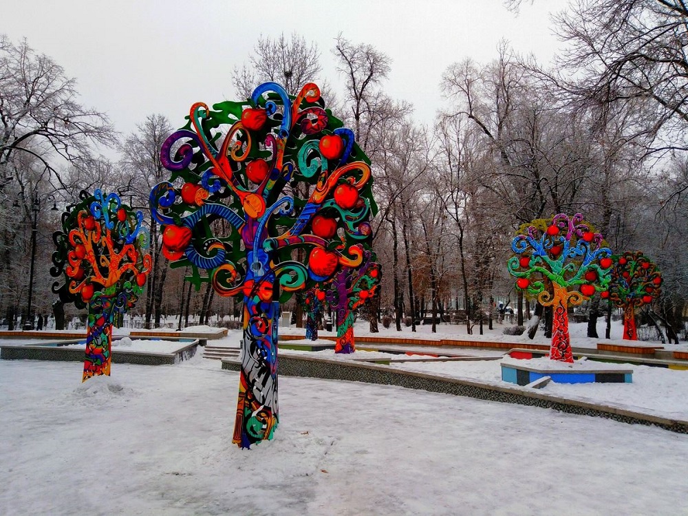Погода в Алматы с 30 декабря 2019 по 5 января 2020