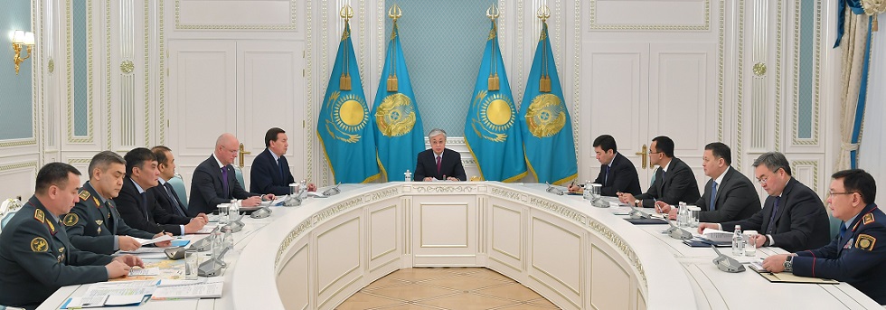 Президент Казахстана провел совещание на фоне обостряющейся ситуации в регионе Персидского залива