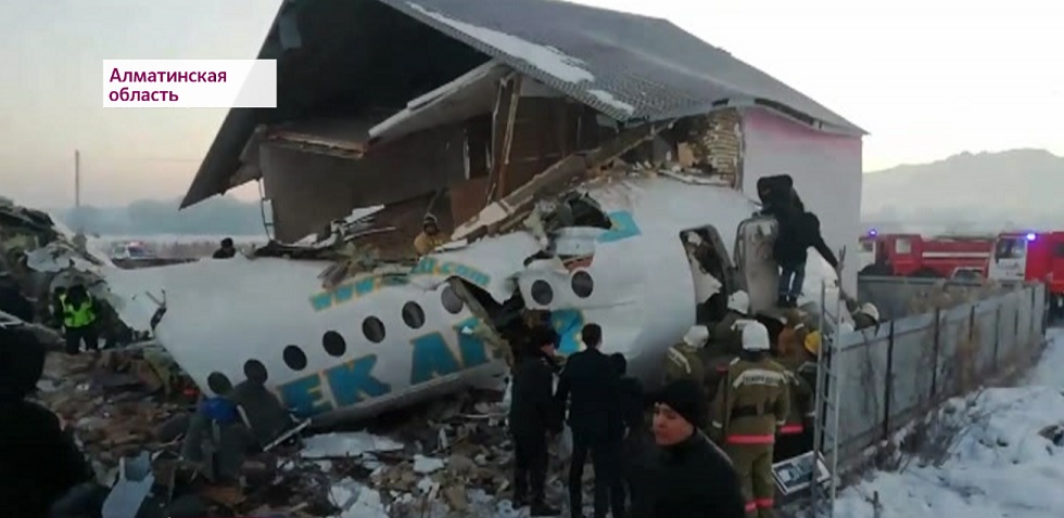 В аэропорту Алматы ответили на заявление Скляра об отсутствии обработки рухнувшего борта