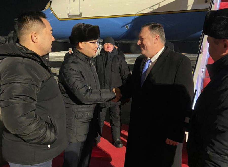 Госсекретарь США Майк Помпео прибыл в столицу Казахстана