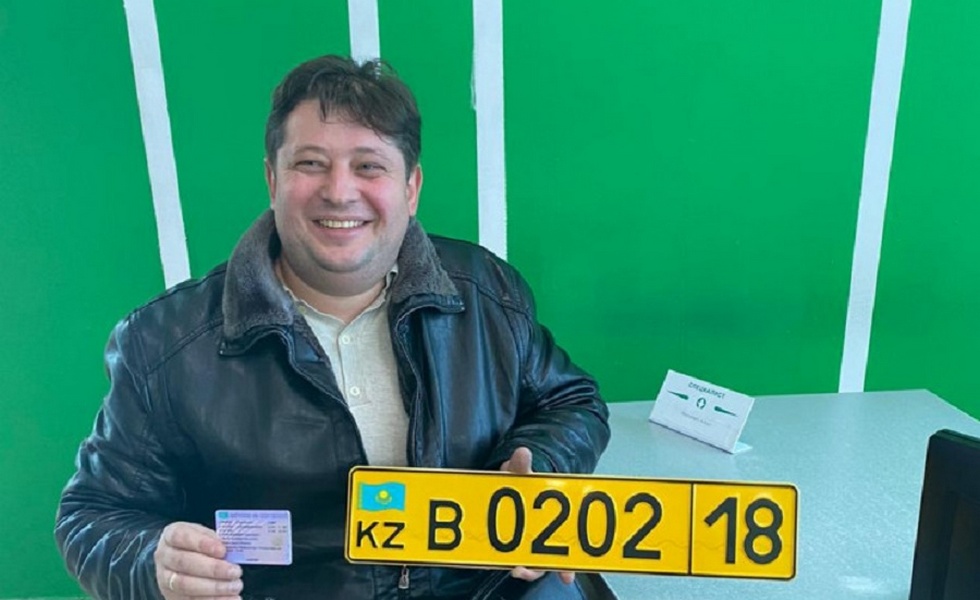 Первый автомобиль из стран ЕАЭС зарегистрирован в Алматы