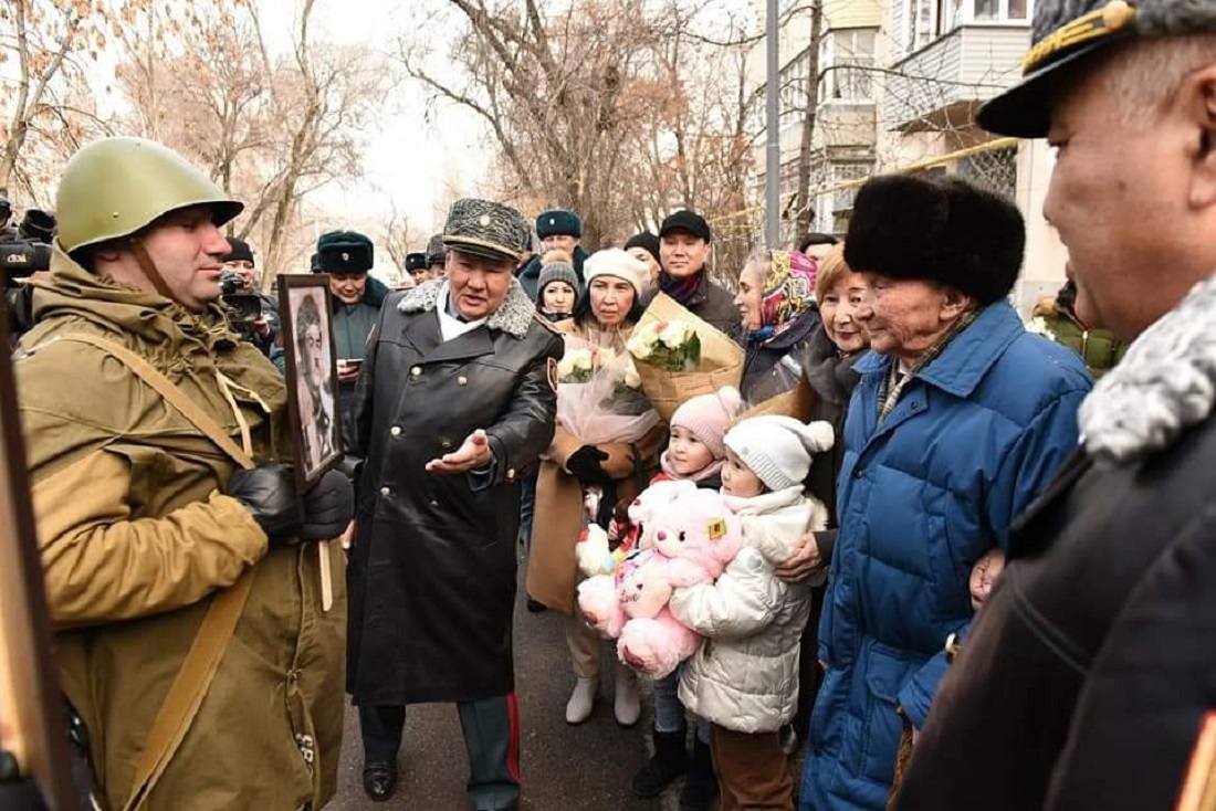 В Алматы стартовала эстафета памяти «Мы — наследники Победы!»