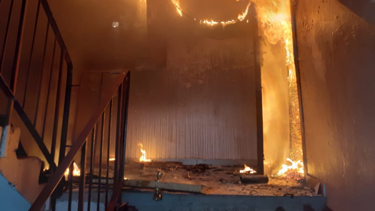 Пожар в Нур-Султане: 12 пострадали, 1 погиб
