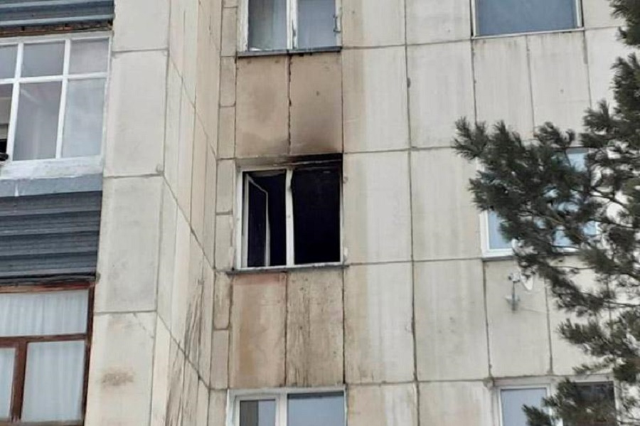 Пенсионерка погибла при пожаре в Петропавловске 