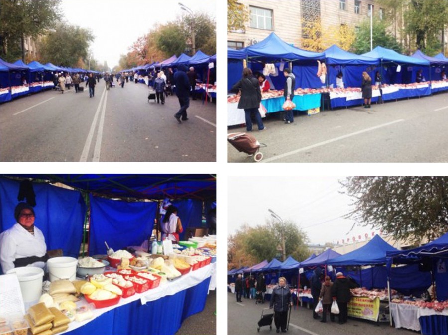 В Алматы открылись новые ярмарки выходного дня