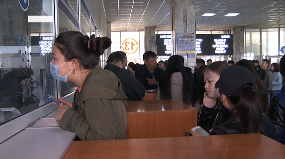 Дефицит билетов наблюдается на автовокзале в Алматы