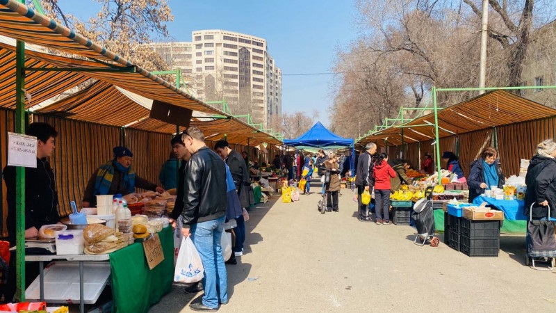 Ярмарки Алматы закроют в период карантина 