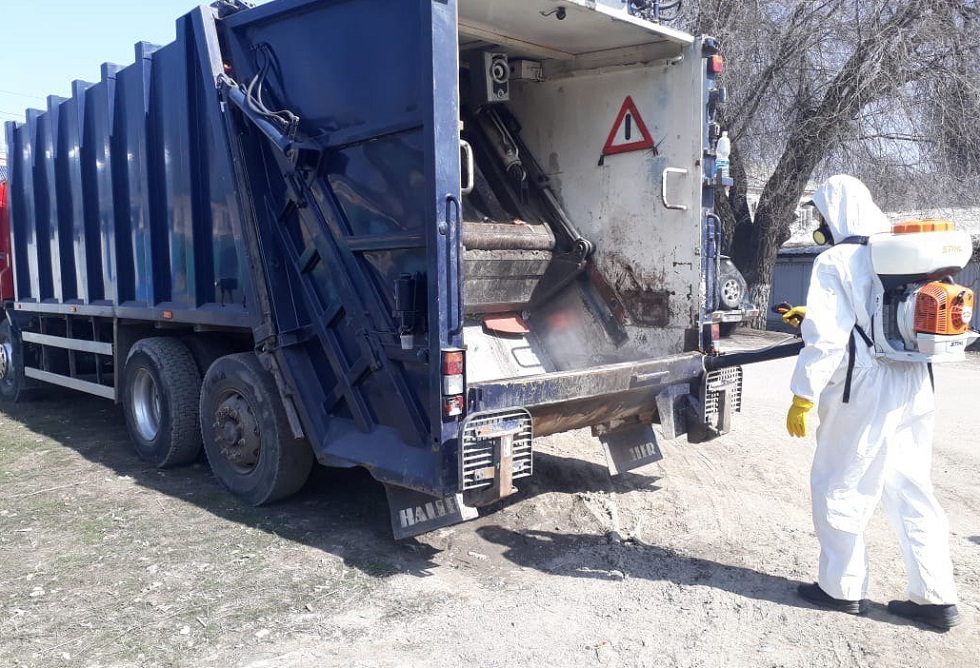 Из Алматы вывезли 1310 тонн мусора за сутки