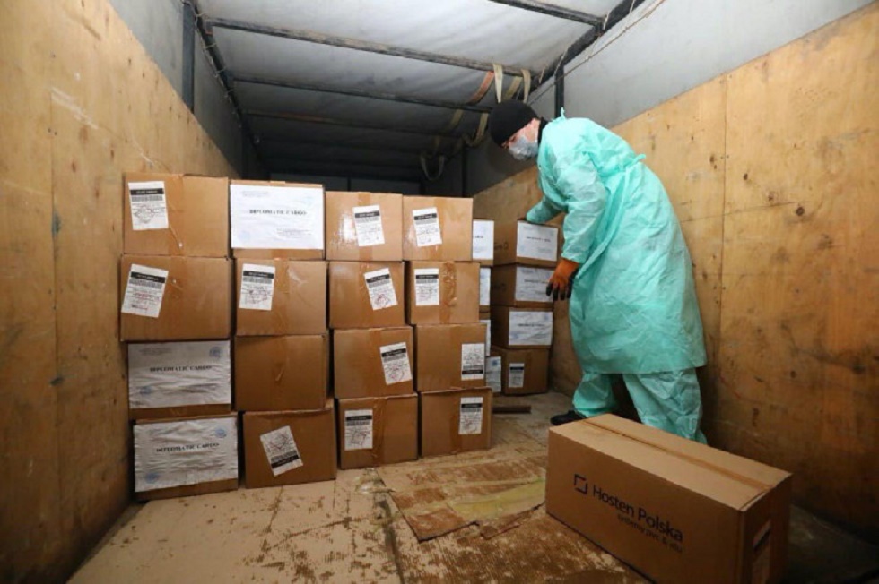 В Казахстан прибыла гуманитарная помощь из Польши