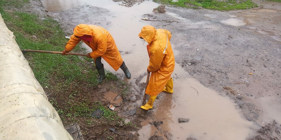 Дожди в Алматы: выставлены дежурства на местах подтоплений 