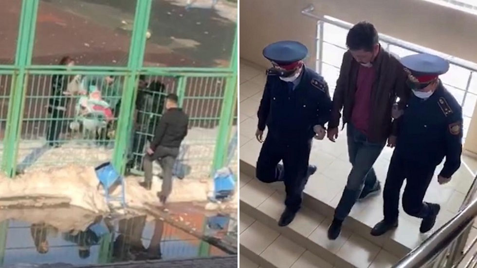 В Акмолинской области жители напали на полицейского 