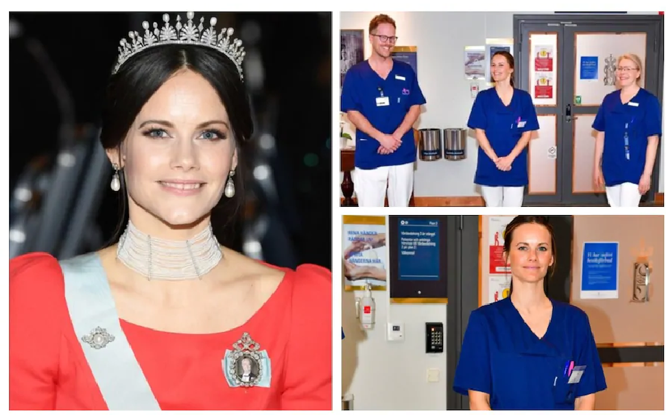 Шведская принцесса устроилась медиком в больнице