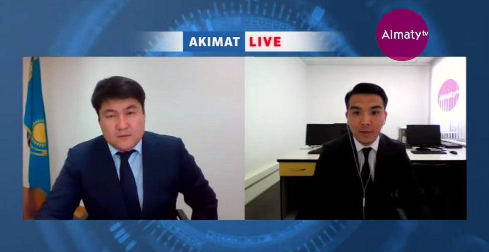 Асет Масабаев ответил на вопросы алматинцев в онлайн режиме в эфире Akimat LIVE