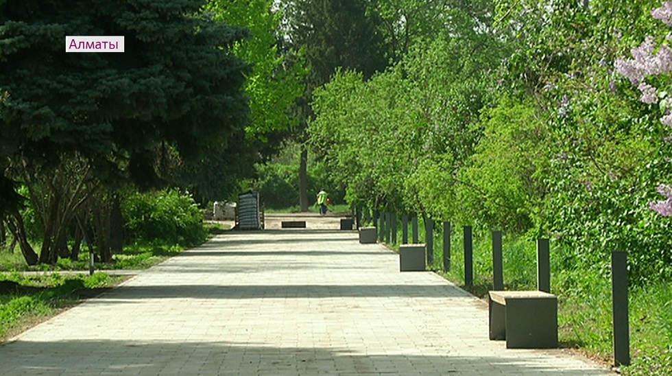 Ботанический сад Алматы откроется после масштабной реконструкции к середине июня