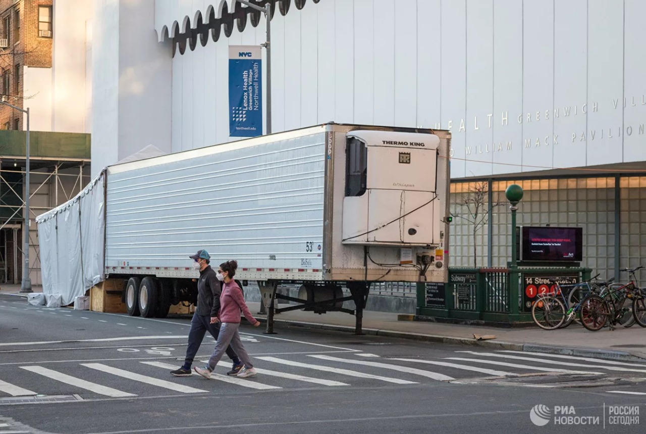Обнаружены грузовики с десятками разлагающихся тел в Нью-Йорке