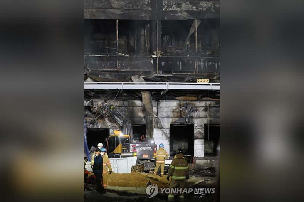 Казахстанцы погибли при пожаре на складе в Южной Корее