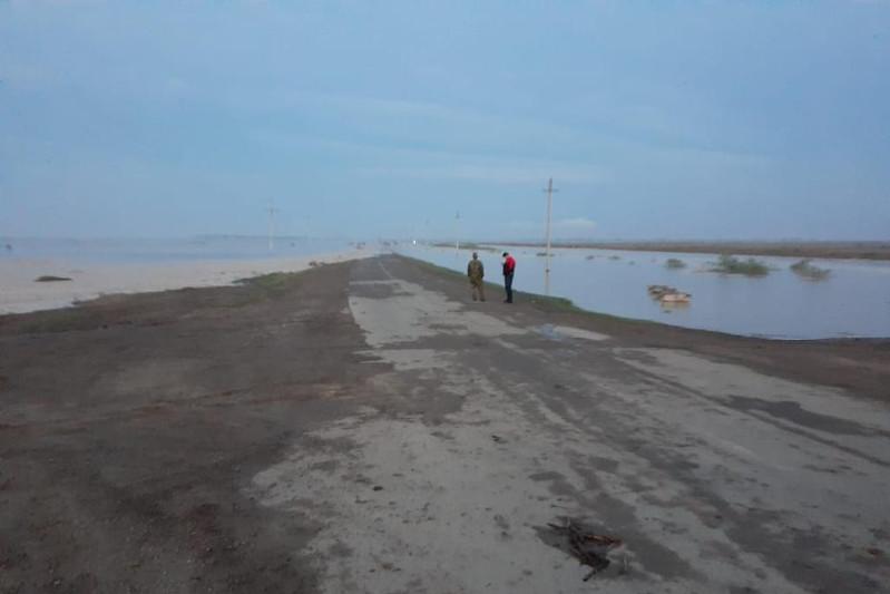 Наводнение в Узбекистане: затопило два населенных пункта в Туркестанской области