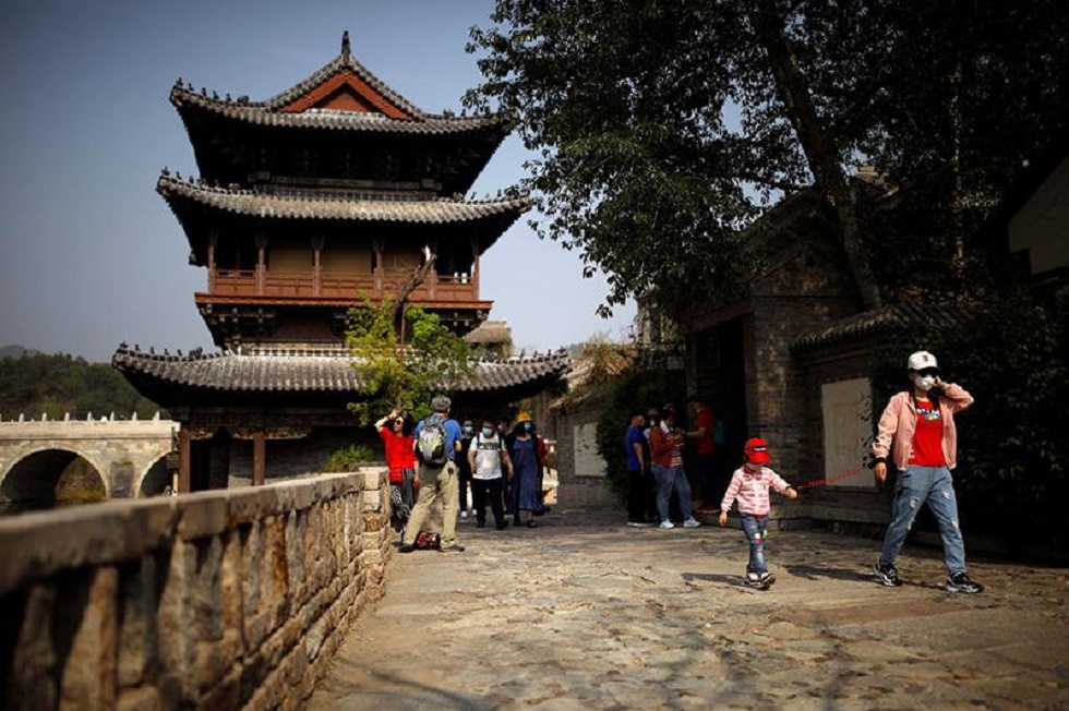 Қытайда төрт күнде ішкі туристік сапарлар жүз миллионнан асты