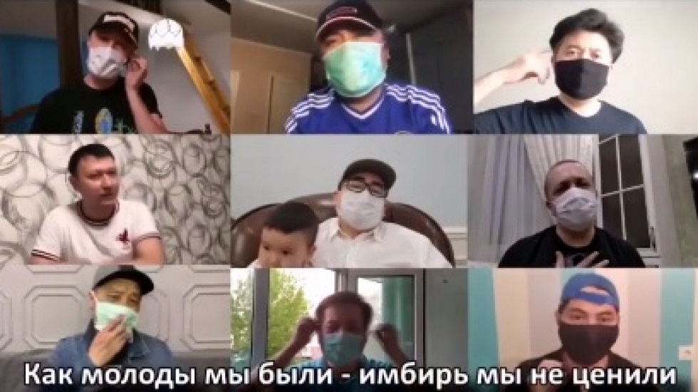 Карантинные будни: известные участники казахстанского КВН сочинили песню о COVID-19