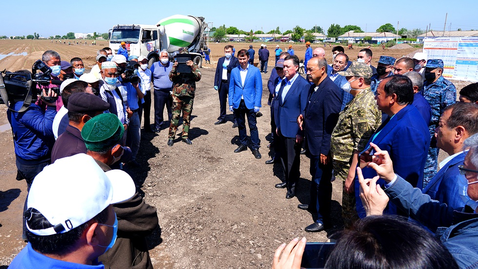 Новый микрорайон строят для пострадавших от наводнения в Туркестанской области