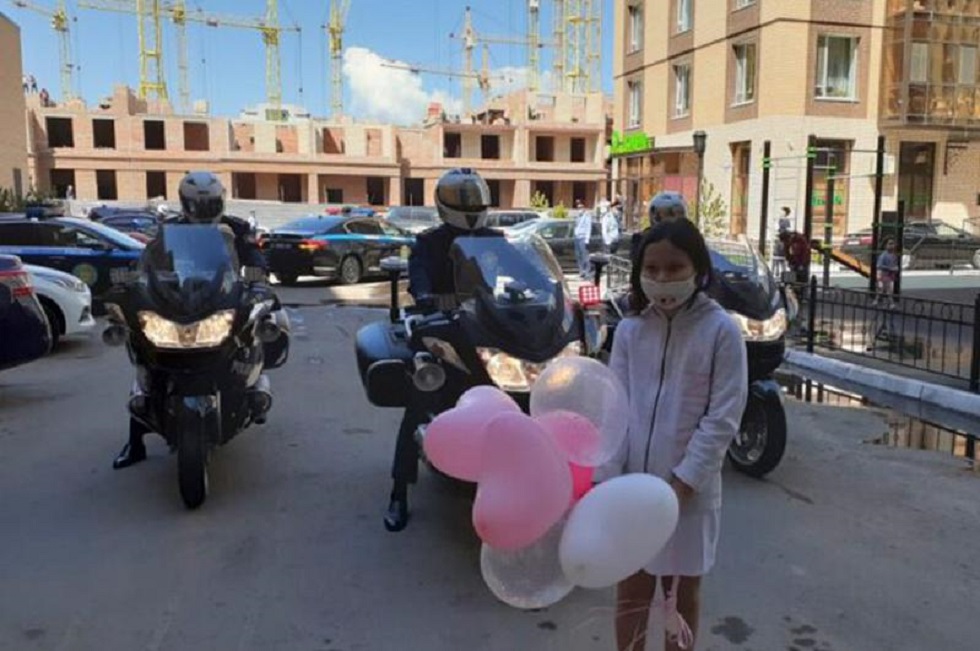 Мечту маленькой девочки исполнили полицейские Нур-Султана