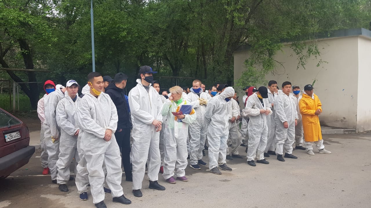 Дезинфекционная обработка в Алматы по состоянию на 20 мая 2020 года