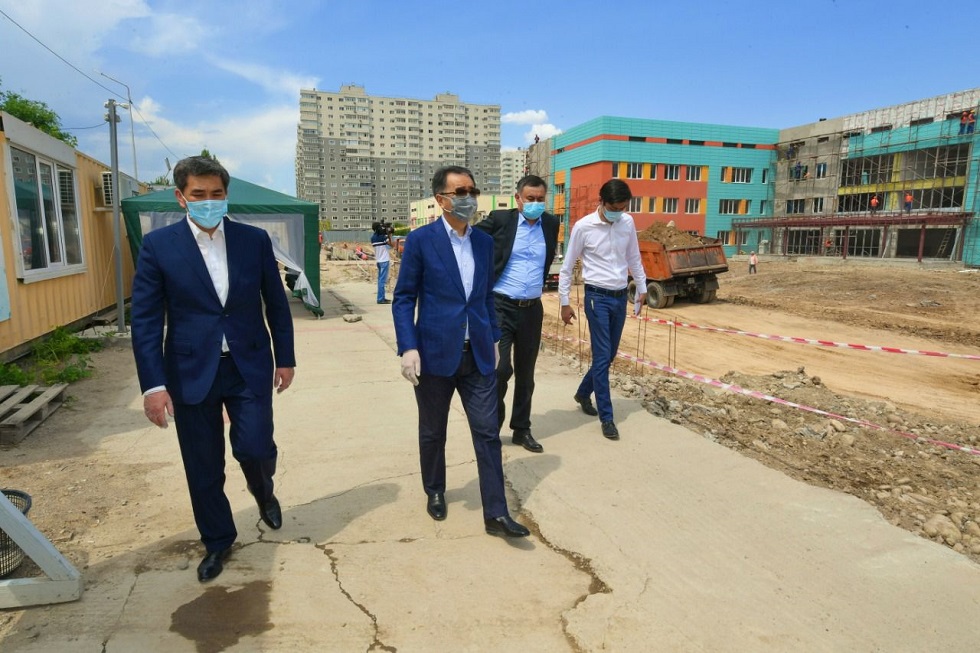 Алматының Әуезов ауданында жаңа оқу жылында 1200 орынды мектеп  ашылады 